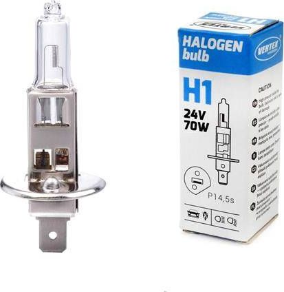 AMiO Żarówka halogenowa H1 24V 70W