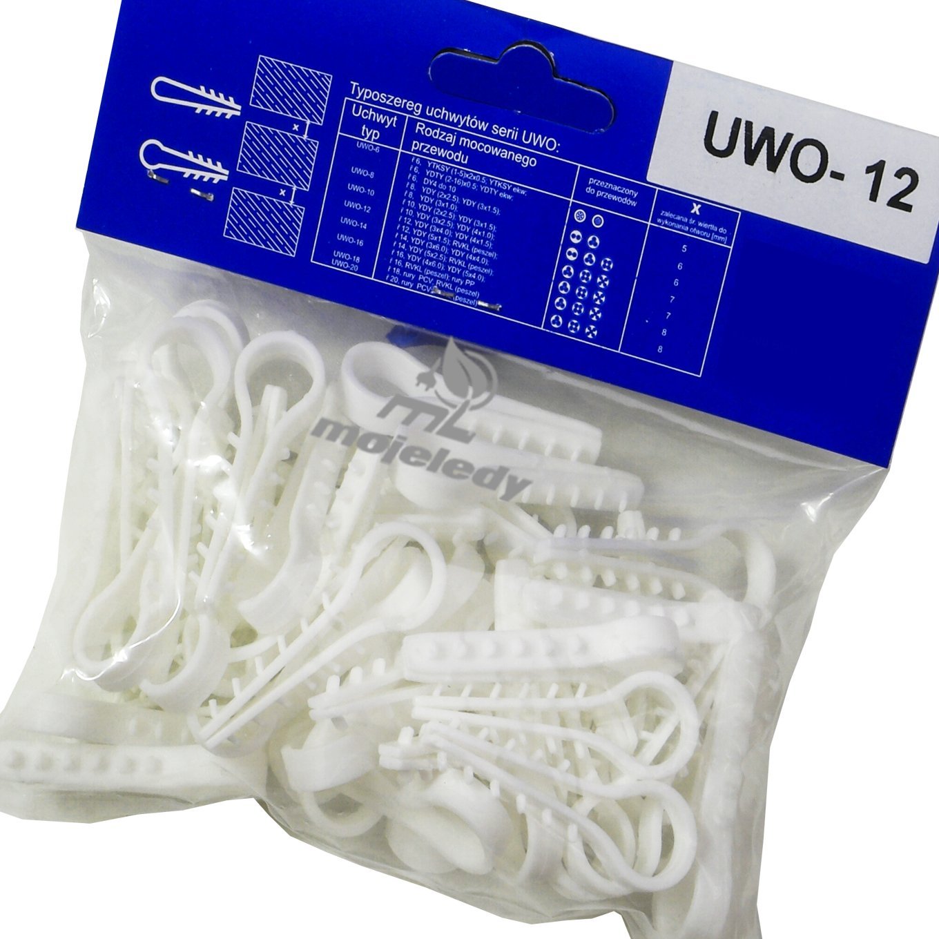 Baks Uchwyt wbijany fi12 UWO-12 1op