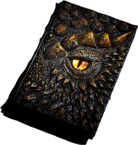 Zeszyt Pamiętnik Notes Dziennik W Stylu Retro Smok Dragons Żółta Okładka