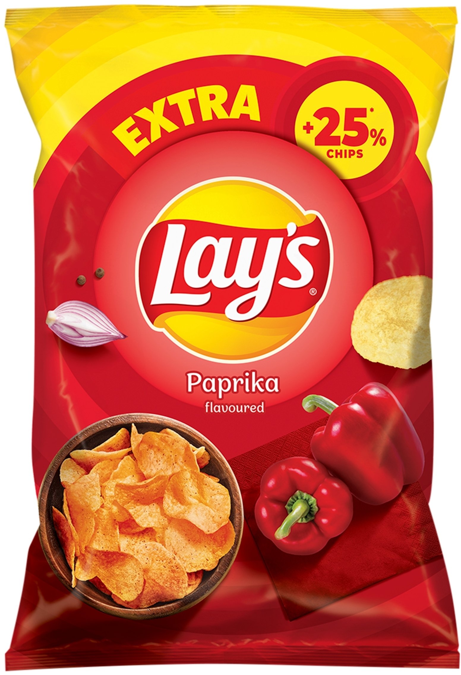 Lay's Chipsy ziemniaczne o smaku paprykowym 163 g