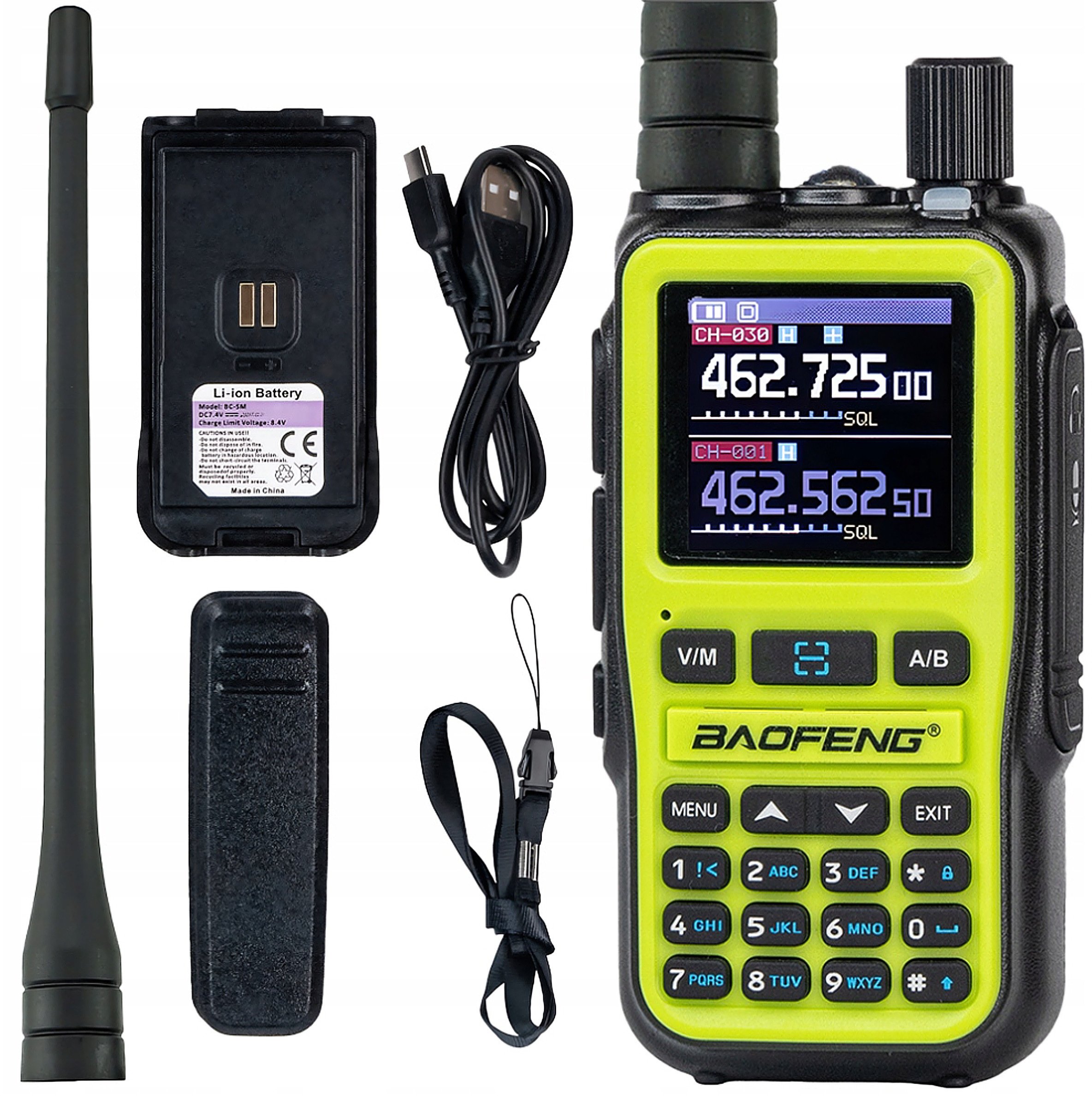 Baofeng UV-5R mini zielony