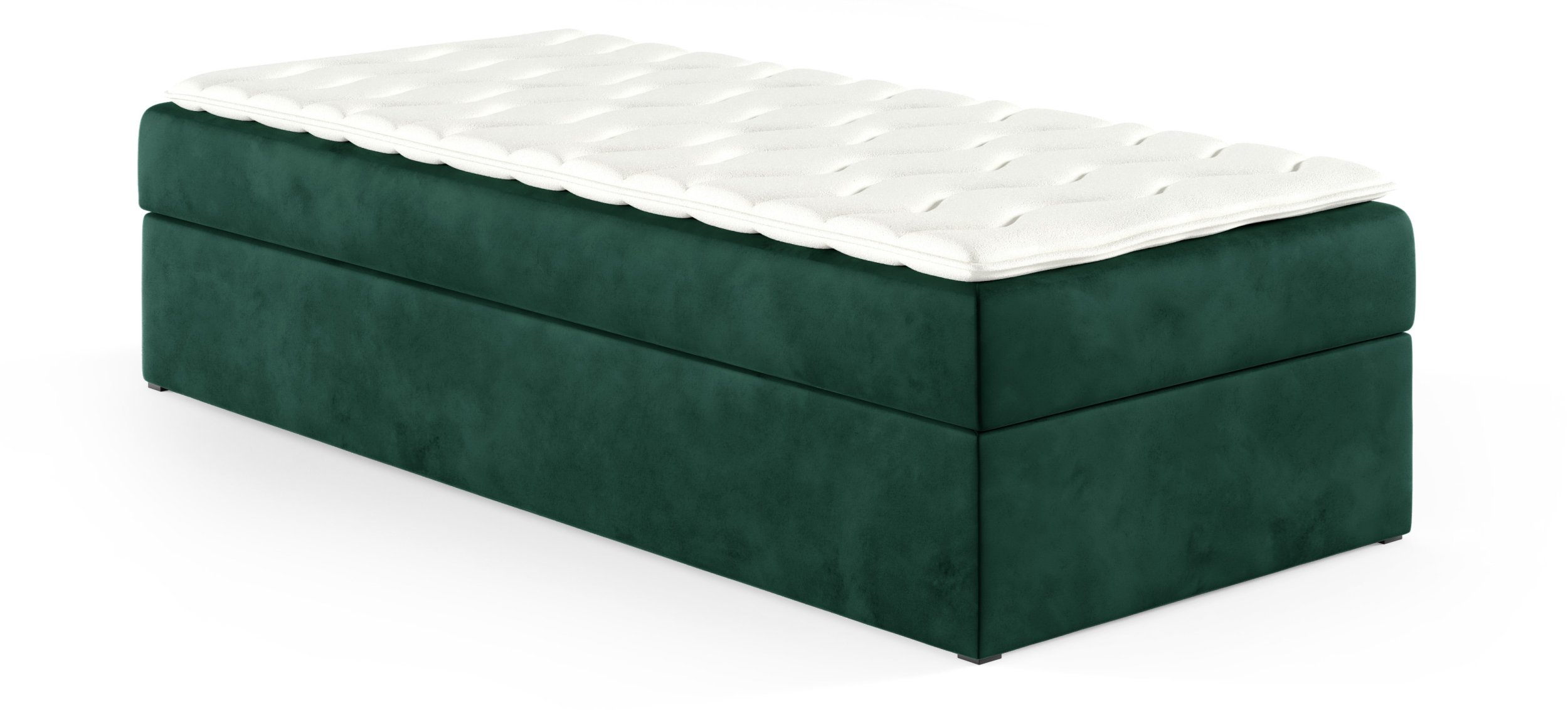 Łóżko kontynentalne Box 90x200 bez nóg ( bez zagłówka) riviera 38