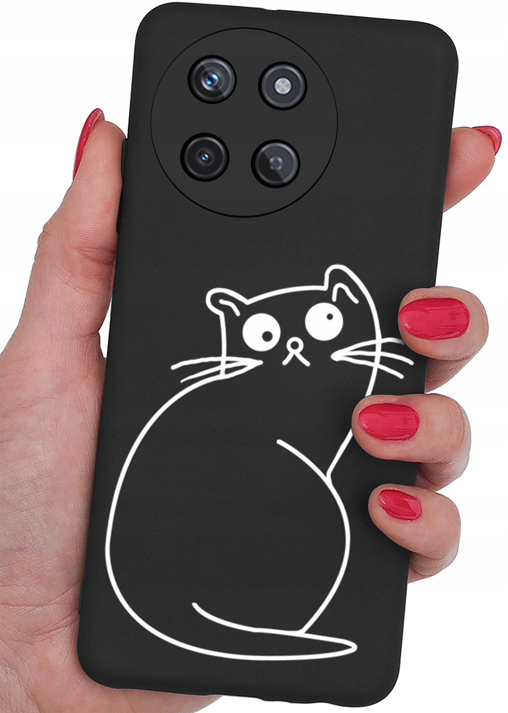 Etui do Realme 11 4G CASE WZORY MATT PLECKI + SZKŁO OCHRONNE 9H