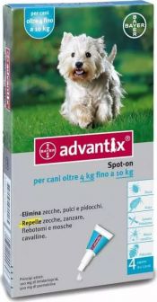 Bayer ADVANTIX 1,0ml x 1 4-10kg - 003070