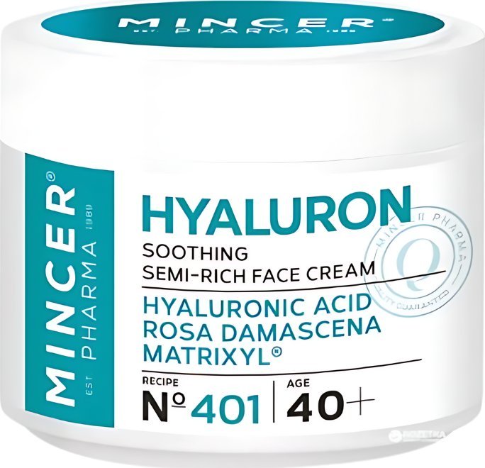 Mincer Pharma Hyaluron Krem łagodzący 40+ nr 401 50ml