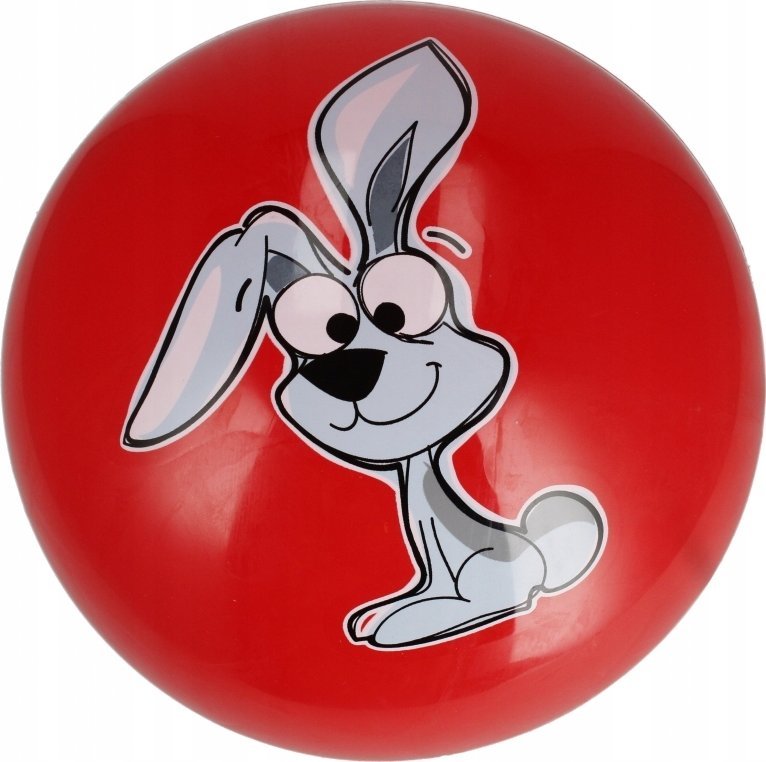 Artyk Piłka PVC 230mm Zajączek 120szt 133817