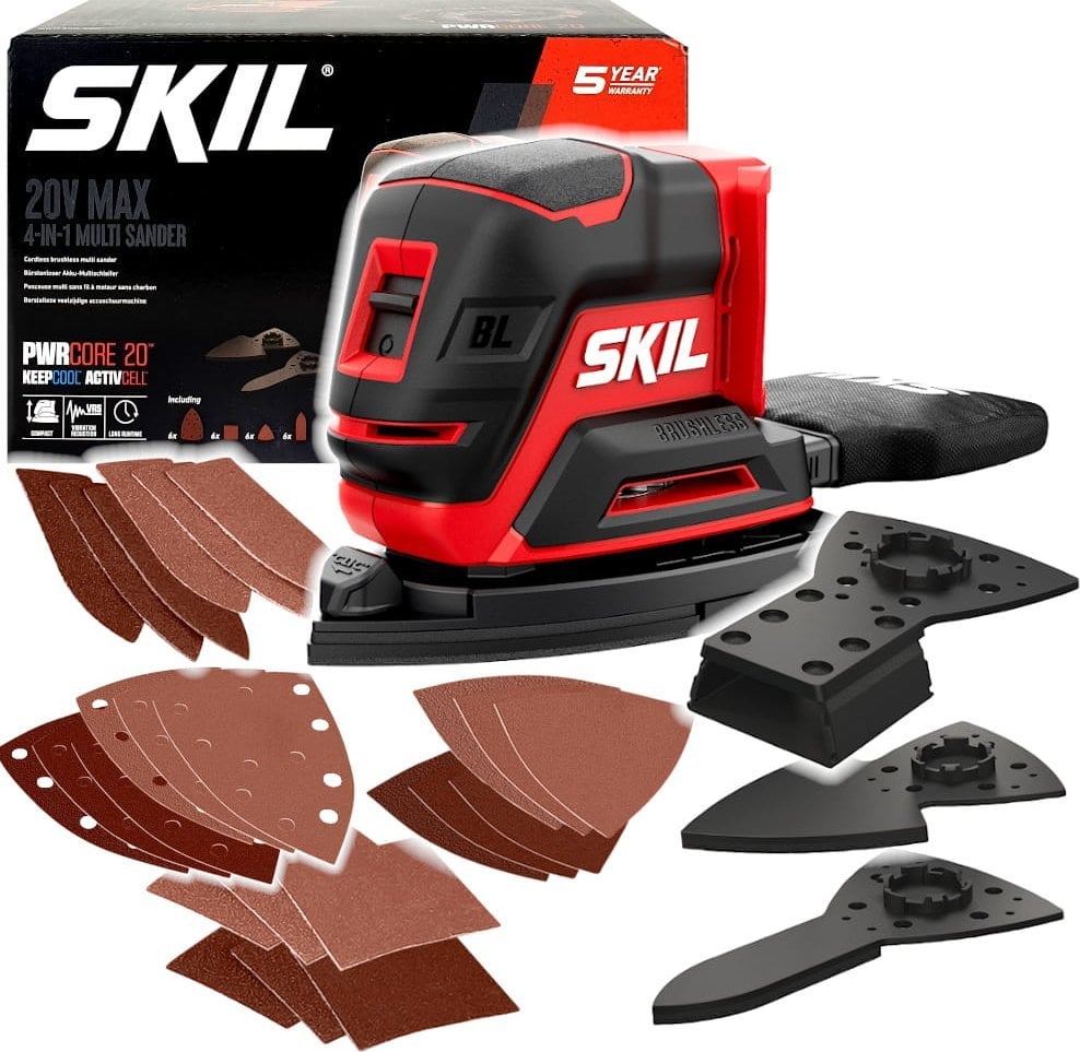 SANDER MULTI CORDLESS 3720CD 20V BL