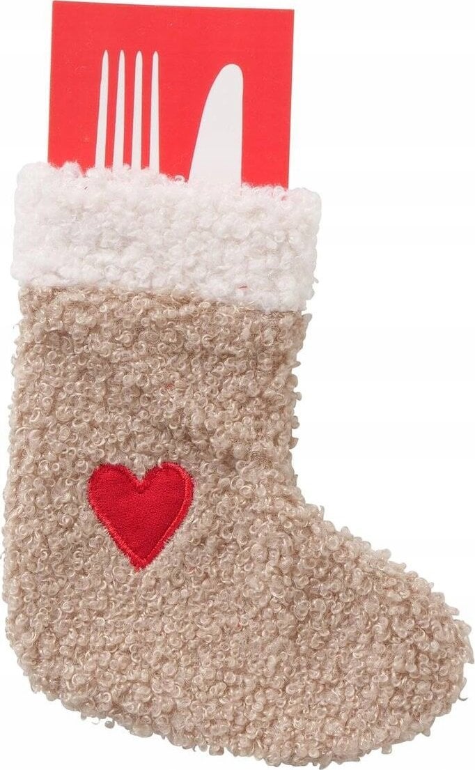 Boltze Pluszowa kieszonka na sztućce PELLY