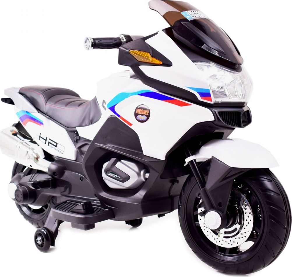 Super Toys MEGA MOTOR Z GAZEM W RĄCZCE, HAMULCEM, KOŁA EVA/XMX609 uniwersalny