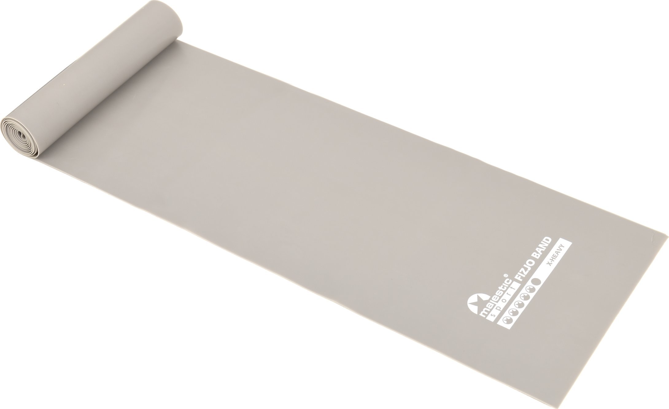 Guma do rehabilitacji Majestic Sport FizjoBand 2000x150x0,50 mm X-HEAVY szara