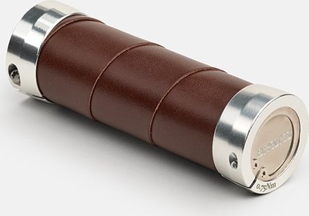 Brooks Chwyty BROOKS SLENDER LEATHER GRIPS, Brown, Rozmiar 100/100 (NEW)