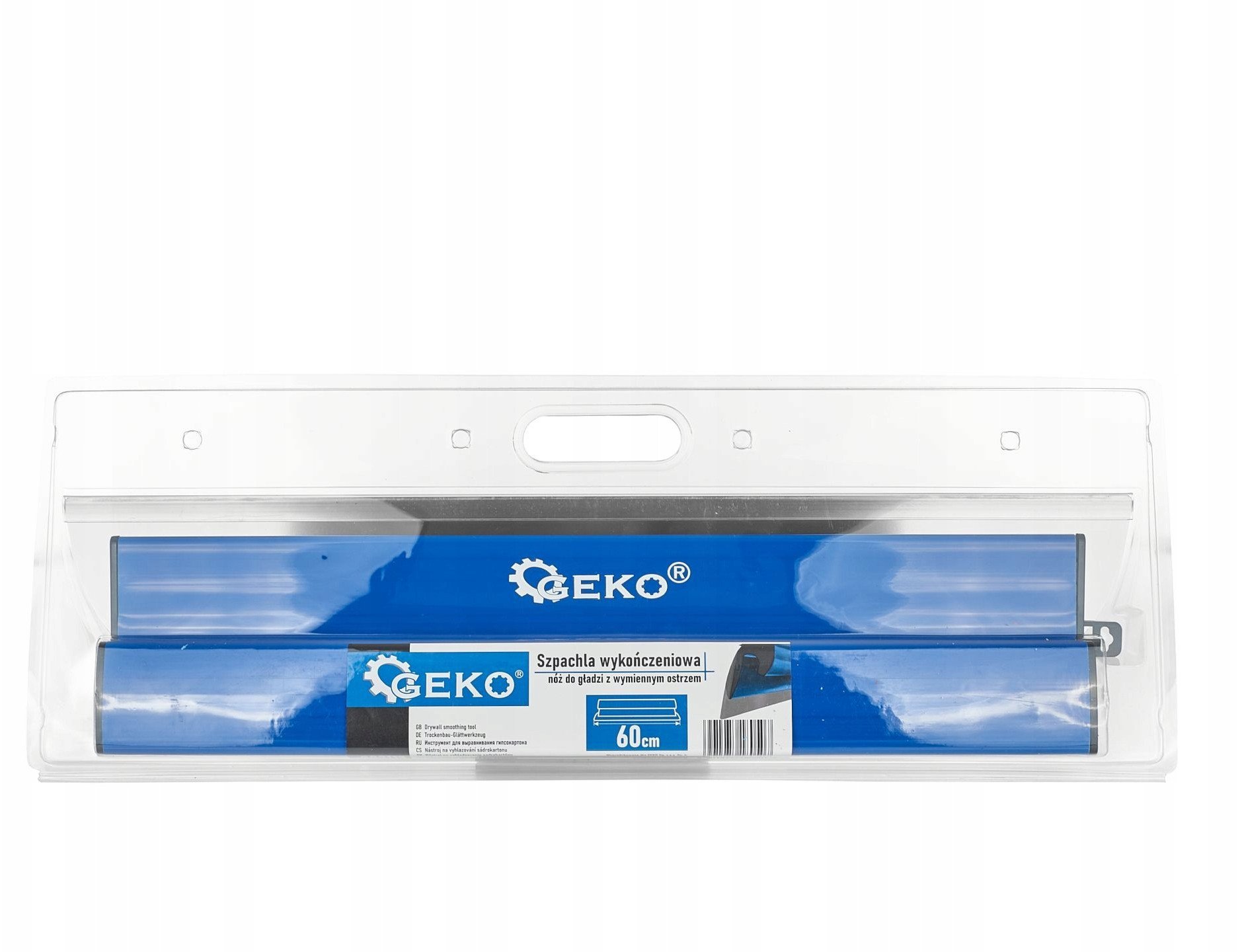 Szpachla wykończeniowa - nóż do gładzi z wymiennym ostrzem 60cm (20)