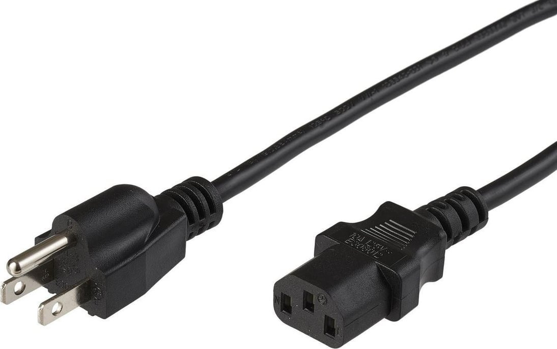 Kabel zasilający MicroConnect Microconnect PE110440SJT-IT kabel zasilające Czarny 4 m NEMA 5-15P C13 panel