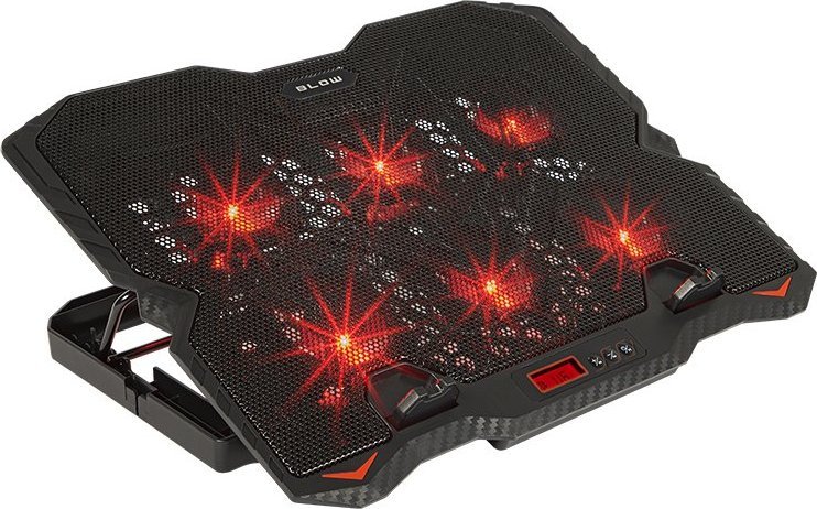 Podstawka chłodząca Blow Gamingowa podstawka chłodząca pod laptop BLOW Adrenaline VENTUS podświetlana