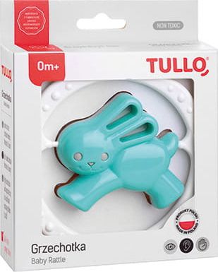 Tullo Grzechotka zając miętowo-szary 168 Tullo