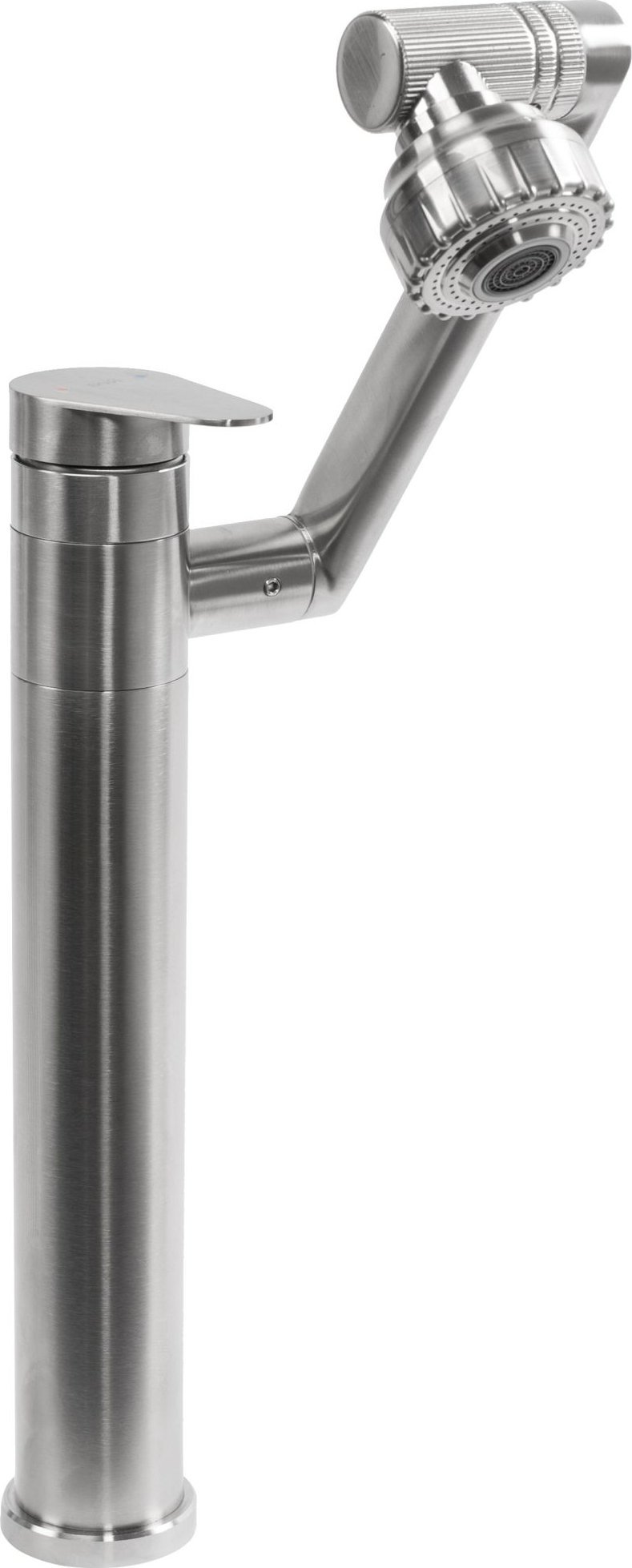 Bateria umywalkowa Rea Bateria Umywalkowa REA PACO Wysoka Nikiel Szczotkowany INOX