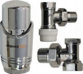 IDMAR ZESTAW TERMOST.408,C HROM,KĄT,OPTICOMFORT - OPTZZTKC.408