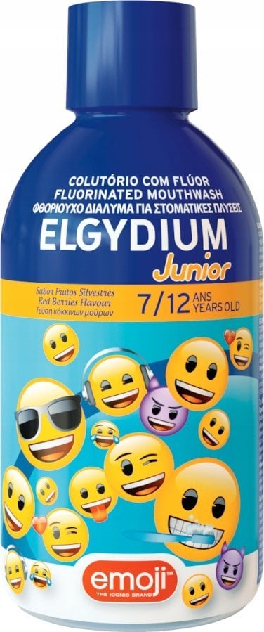 Elgydium OTC ELGYDIUM PŁYN JUNIOR EMOJI 500ml