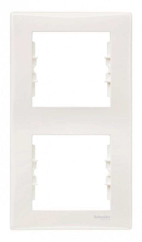 Schneider Electric Ramka podwójna Sedna kremowa SDN5801123