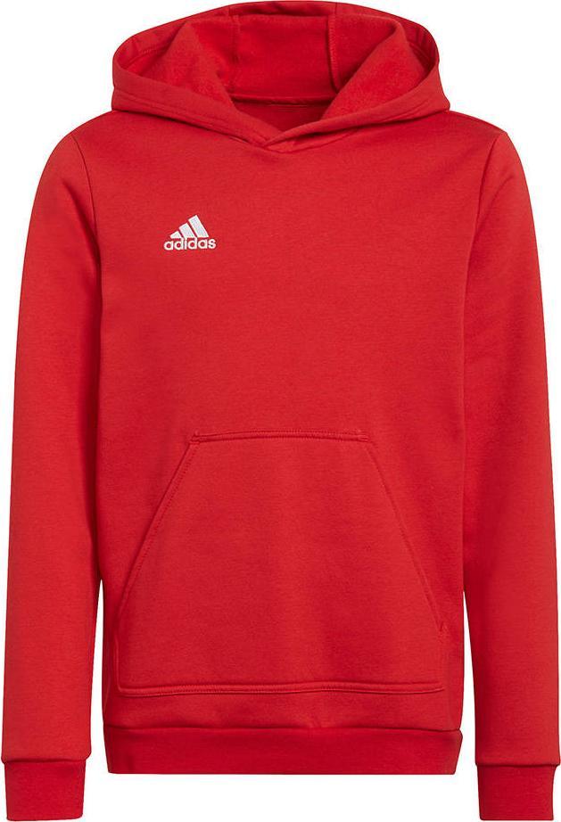 Adidas Bluza adidas ENTRADA 22 Hoody Y H57566 H57566 czerwony 116 cm