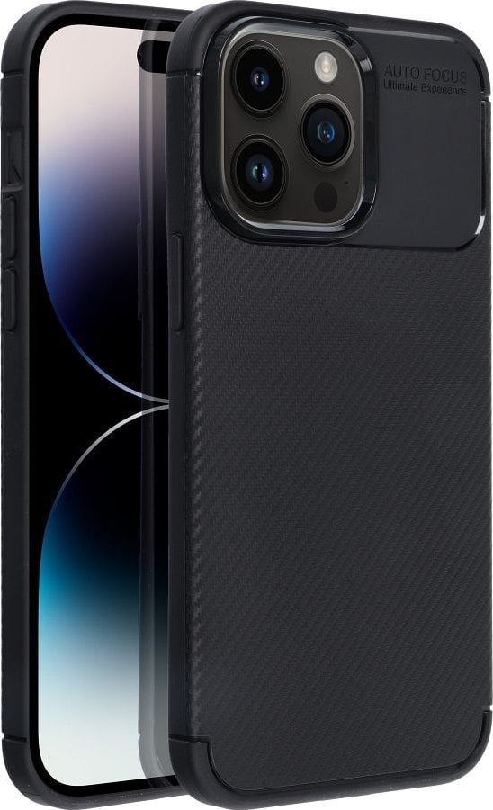 OEM Futerał CARBON PREMIUM do IPHONE 14 Pro Max czarny
