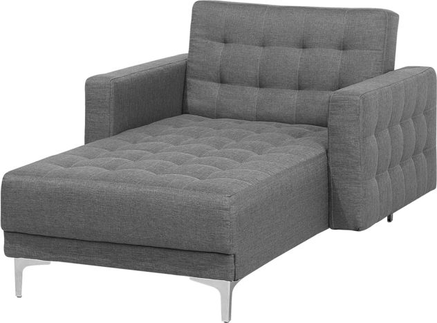 Beliani Szezlong szary ABERDEEN