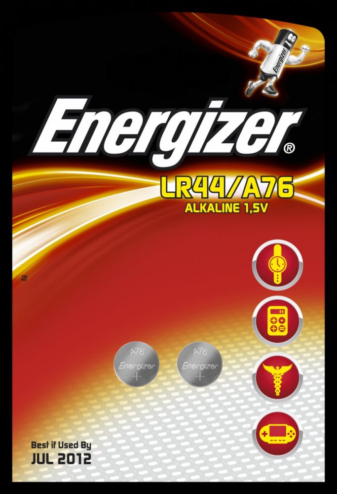 Energizer Bateria Base LR44 2000mAh 2 szt.