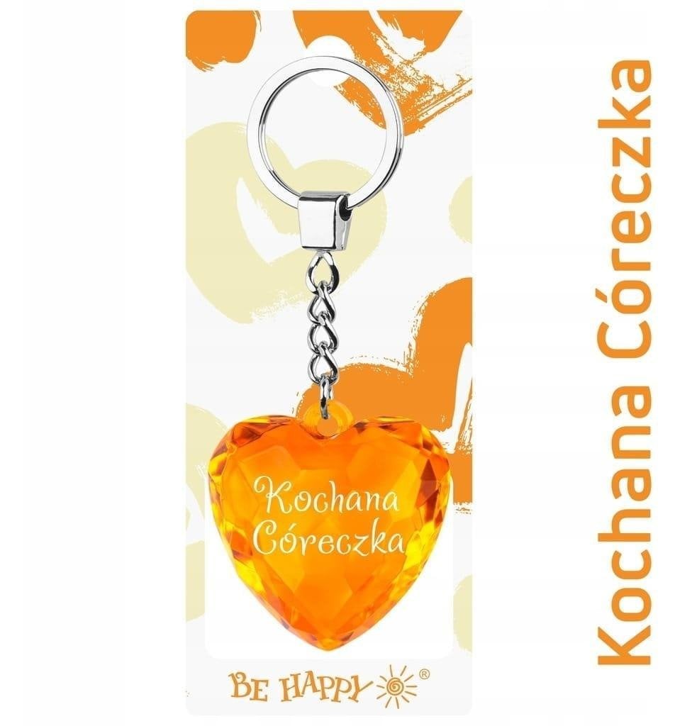 MCD Brelok Serce Kochana Córeczka