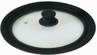 Ambition POKRYWA SZKLANA SILIKONOWA UNIWERSALNA 28CM (93814)