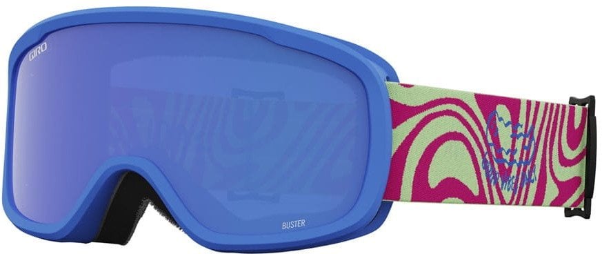 Gogle zimowe juniorskie GIRO BUSTER PARADISE NAMUK (Szyba lustrzana kolorowa GREY COBALT 8-18% S3) (NEW 2024/2025)