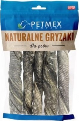 Petmex PETMEX Skóra Dorsza twist - Przysmak dla psa - 200g