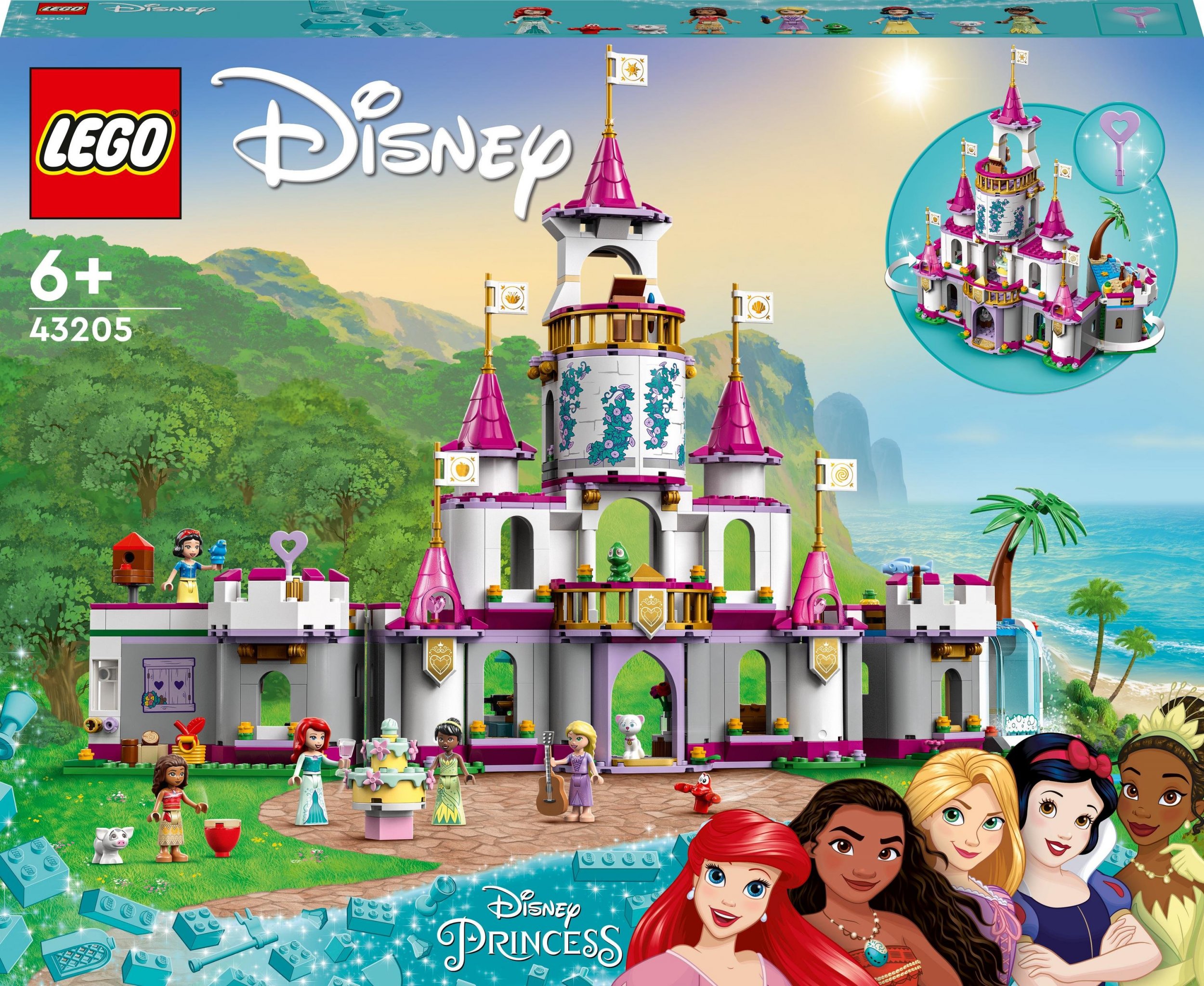 LEGO Disney Princess Zamek wspaniałych przygód (43205)