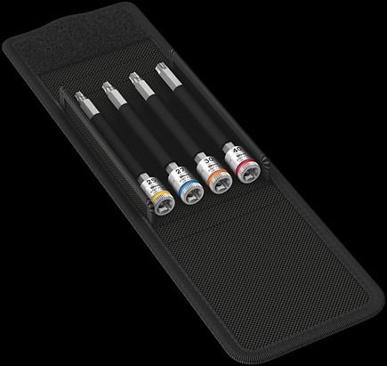 Wera Zestaw bitów nasadowych Zyklop 1/4" TORX® HF z funkcją przytrzymywania (05003375001)