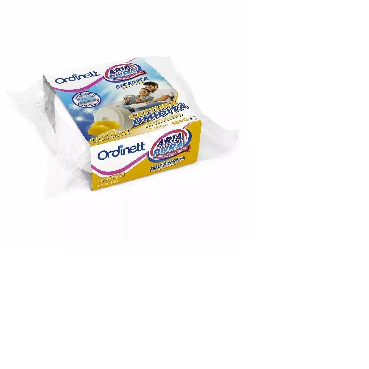 Mitruma absorbetaja papildinama tablete 450g citrons 8000303311485