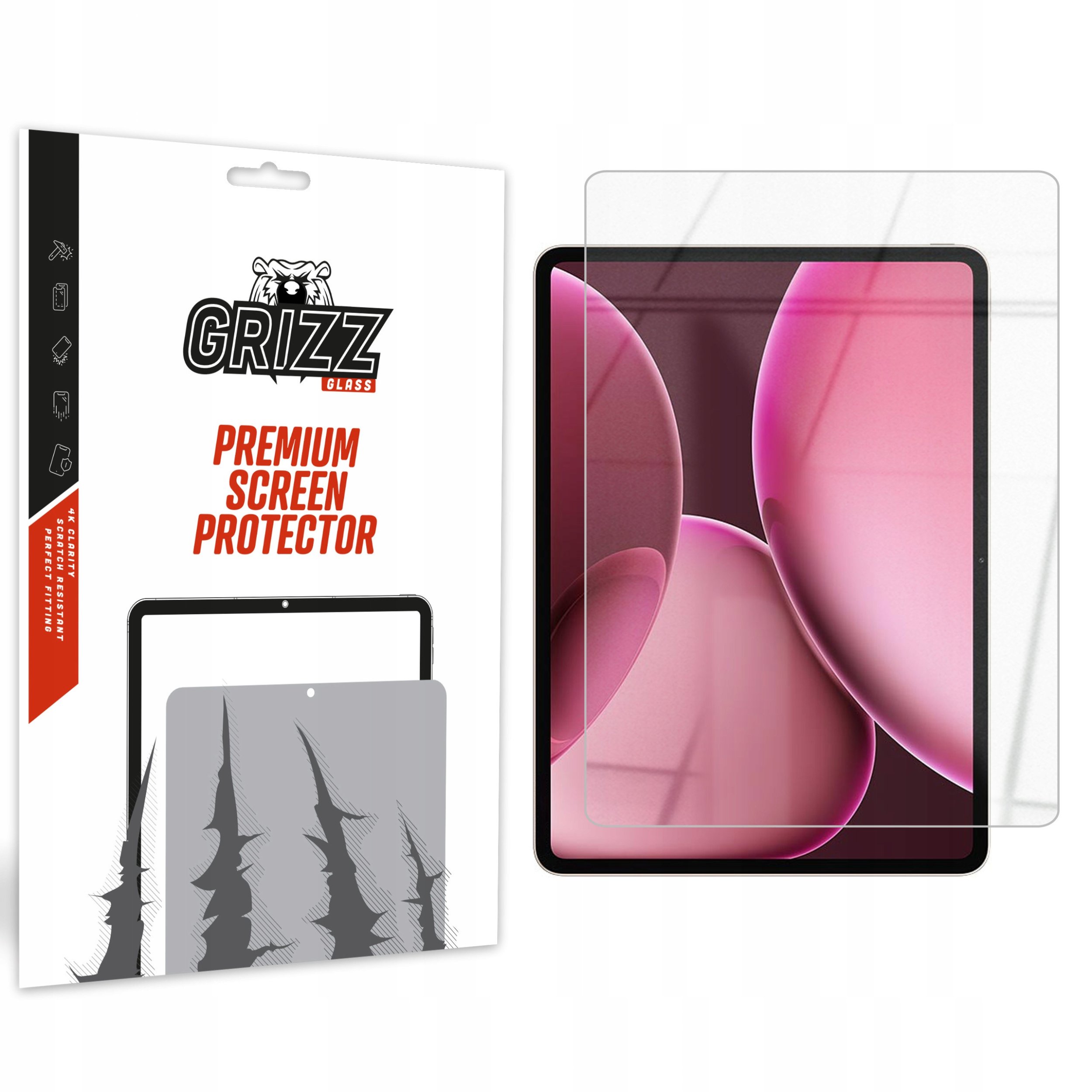 Szkło hybrydowe GrizzGlass HybridGlass do Oppo Pad 4 Pro