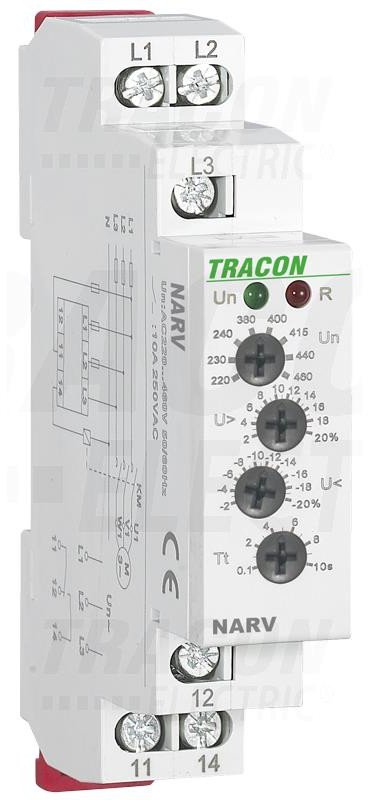 Przekaźnik napięciowy trójfazowy NARV