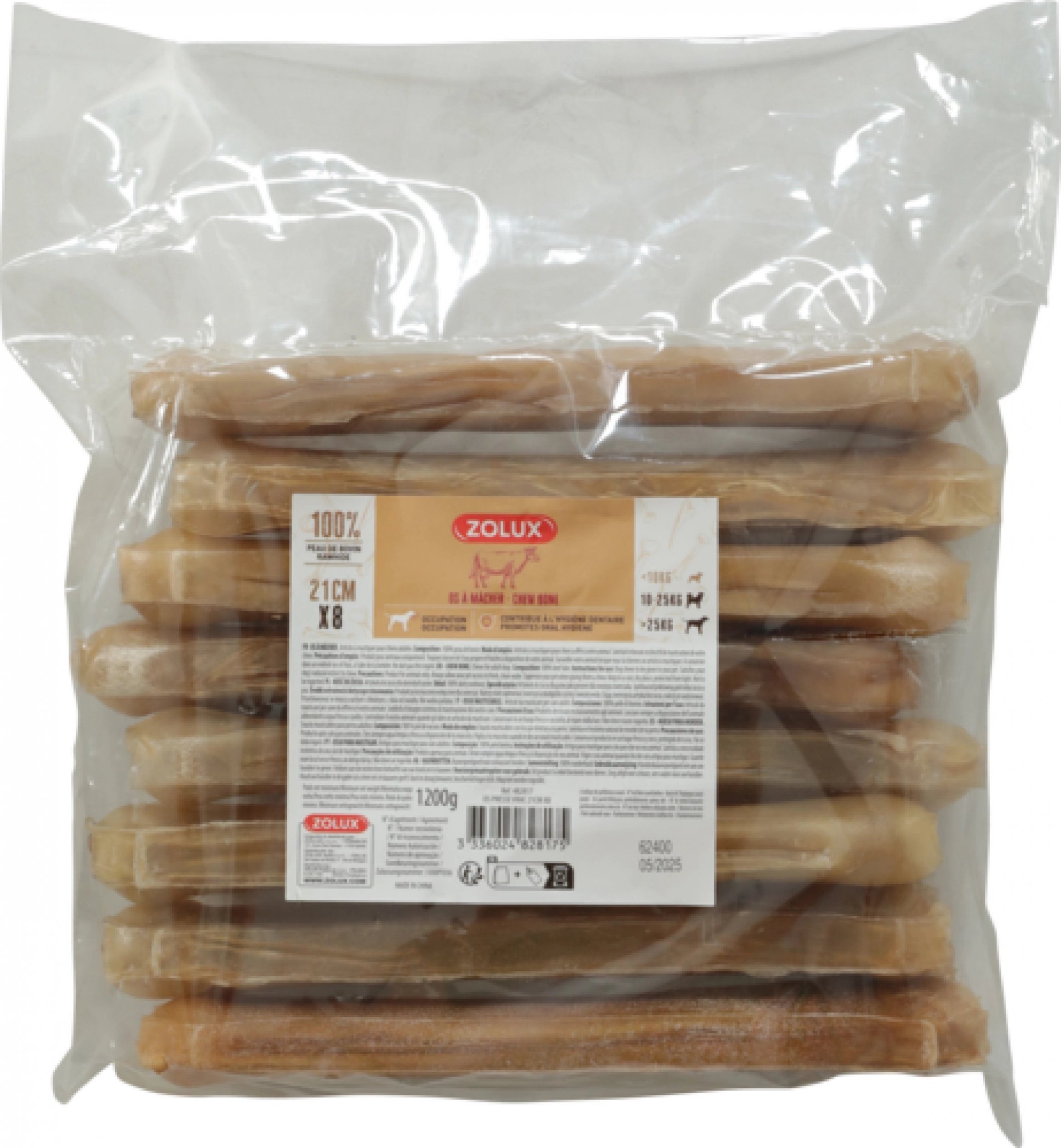 Zolux ZOLUX Kość prasowana 21 cm x 8