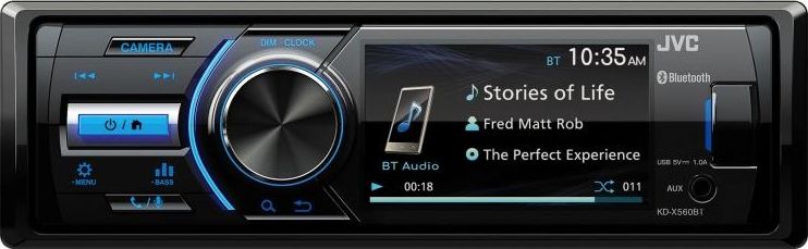 Radio samochodowe JVC KDX-560BT