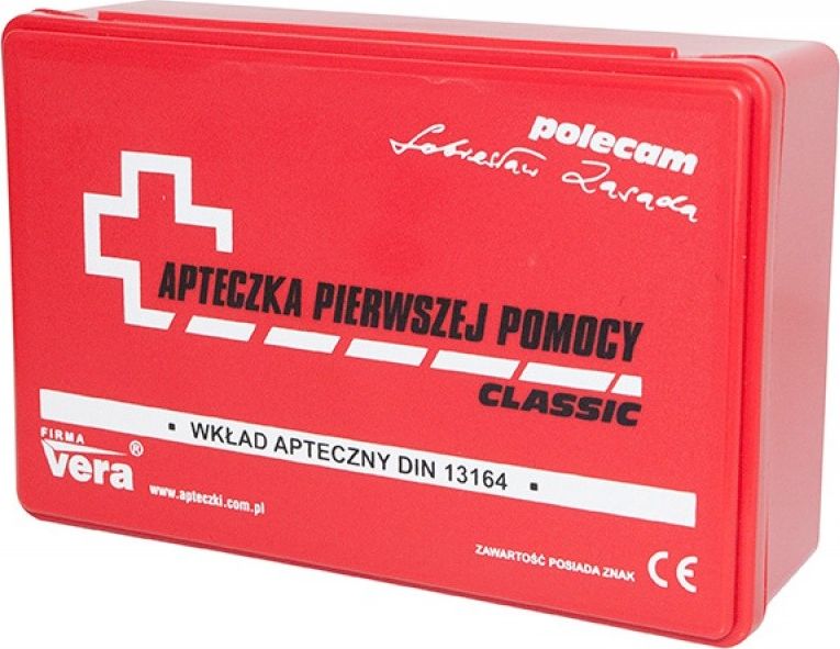 Vera Apteczka uniwersalna w pudełku czerwona