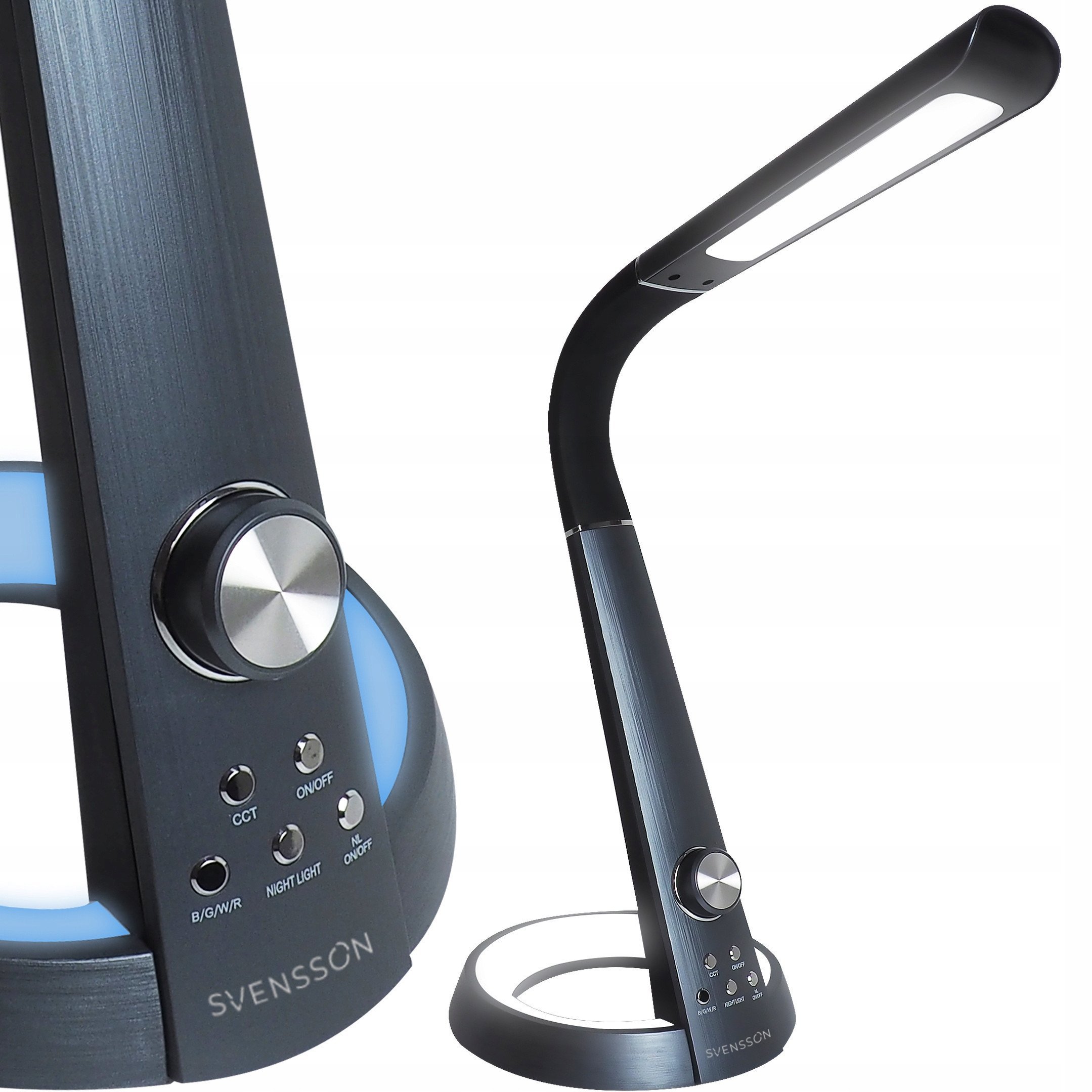 Lampka biurkowa Svensson czarna (LXBL1063)