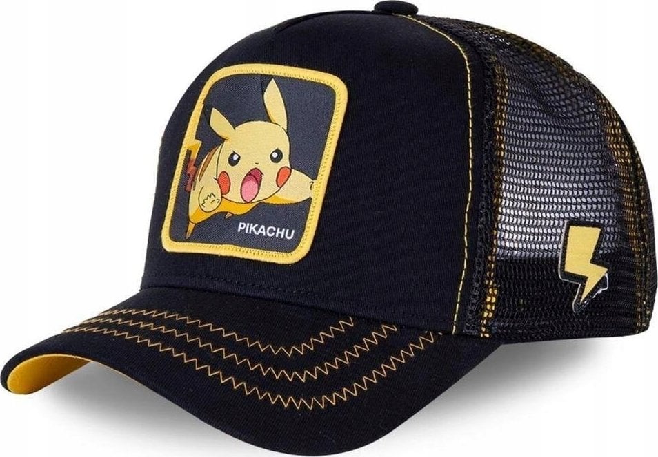 Capslab Capslab Freegun Pokemon Pikachu Cap CL-PKM2-1-PIK7 Czarne One size