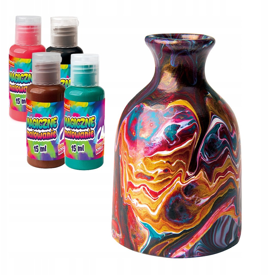 Magiczne malowanie Wazon