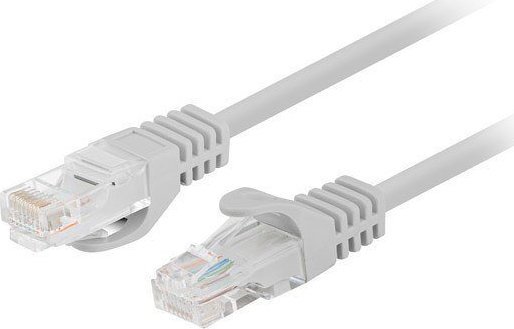 Lanberg Patchcord kat.5e UTP 7.5m szary fluke