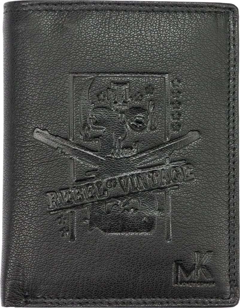 Money Kepper Skórzany męski portfel Money Kepper TCC 5601-5 RFID NoSize