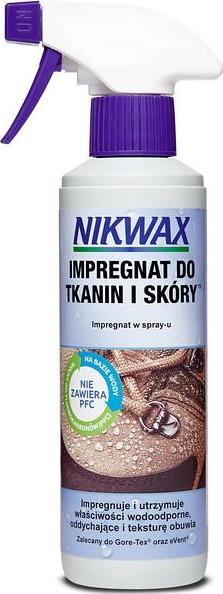 Nikwax Środek impregnujący Fabric & Leather Proof do obuwia z tkaniny i skóry 300 ml