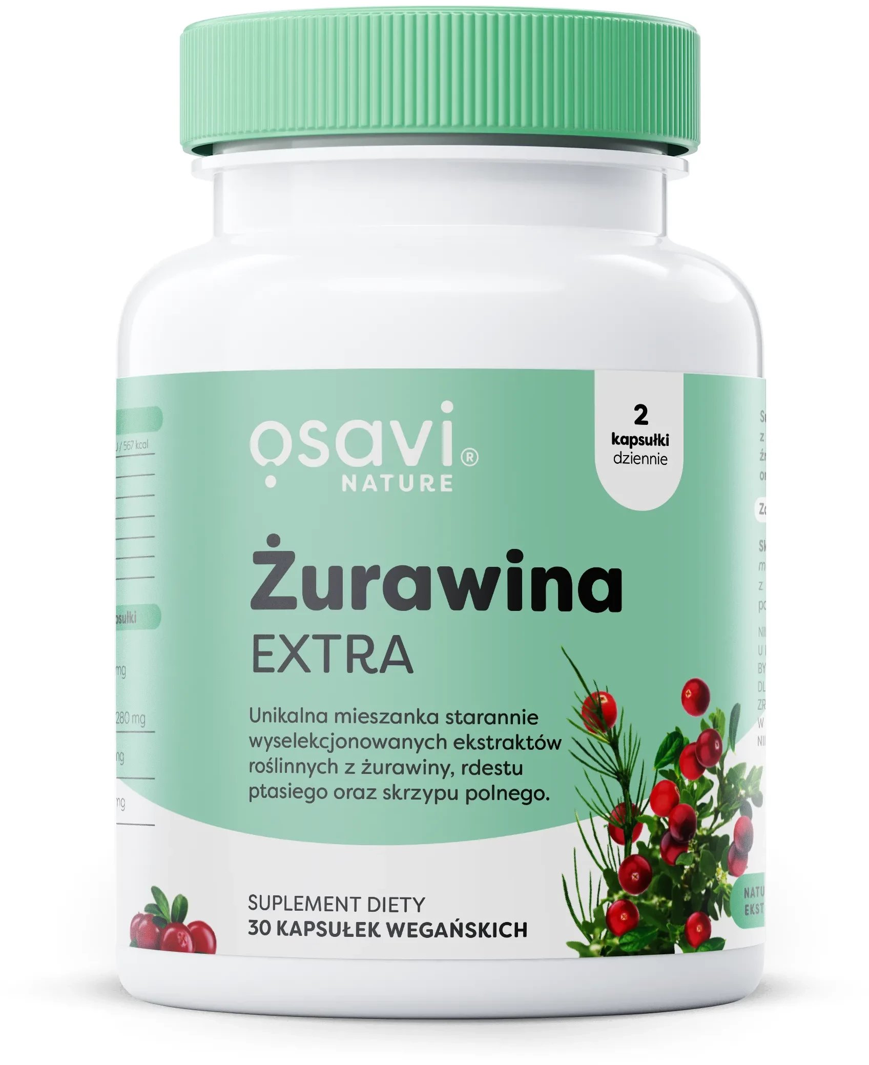 Osavi - Żurawina EXTRA, 30 vkaps
