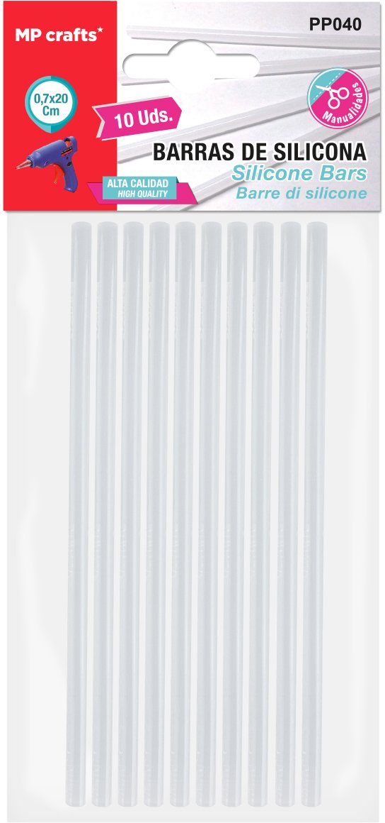 MP Wkłady klejowe do pistoletu 10 szt 7mmx20mm