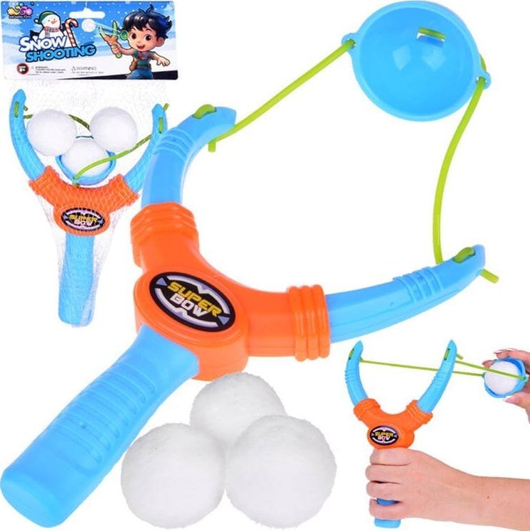 Jokomisiada Proca dla dziecka miękkie kulki jak śnieżki 3 szt zabawka SP0806