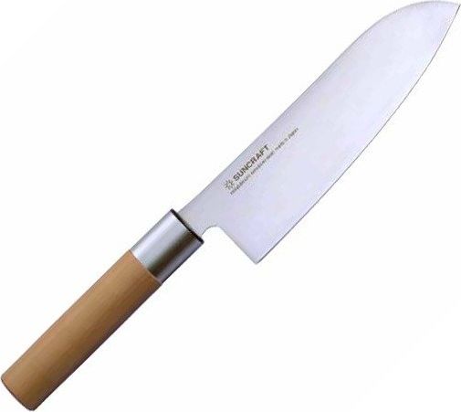 Suncraft Nóż kuchenny Suncraft SENZO JAPANESE Santoku 167 mm [WA-04] uniwersalny