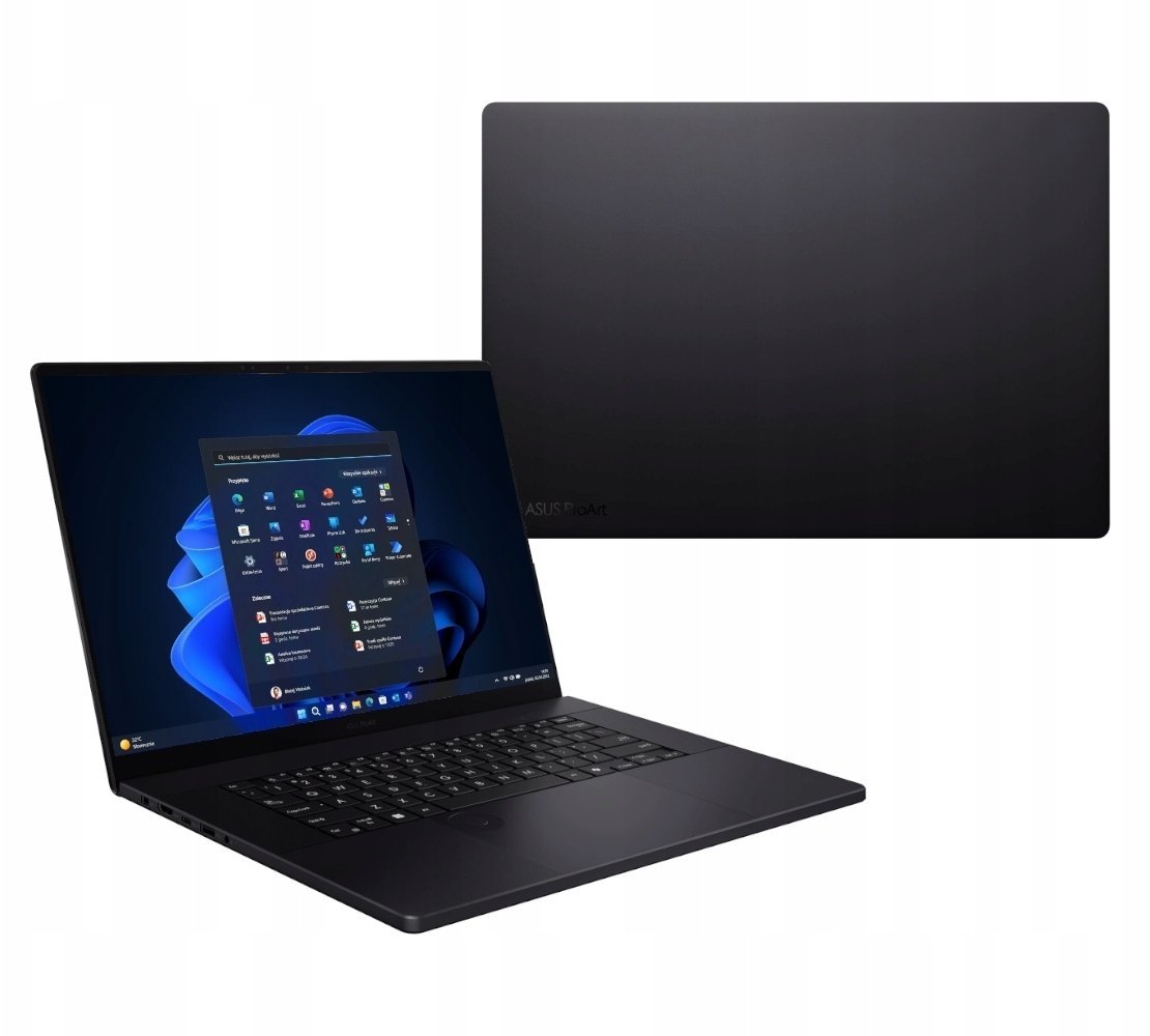 Laptop Asus ProArt P16 H7606WW-SE009X - Ryzen AI 9 HX 370 | 16" OLED | Dotyk | 4K 120Hz | 64GB | 2TB | Win11Pro | AI | RTX5080 | Czarny